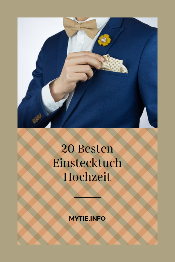 20 Besten Einstecktuch Hochzeit